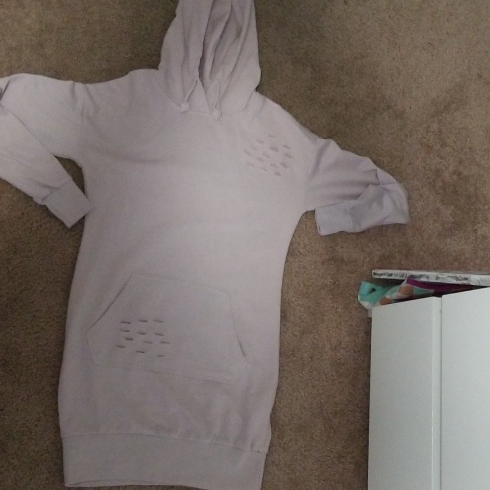 Long hoodie